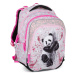 Bagmaster BETA 22 B školský batoh - panda pink 23 l 220302