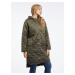 Orsay Khaki Women's Light Quilted Coat - Women's