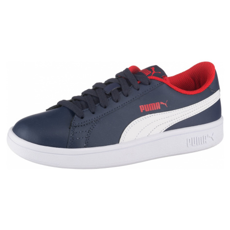 PUMA Tenisky 'Smash'  tmavomodrá / červená / biela