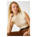 Koton svetrová vesta - béžová - Regular fit