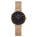 Hodinky Daniel Wellington Petite 28 Melrose dámske, ružová farba