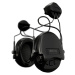 Elektronické chrániče sluchu Supreme Mil-Spec AUX Sordin®, ARC Rail Helmet – Čierna