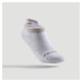 Detské nízke ponožky na tenis RS 160 3 páry biele