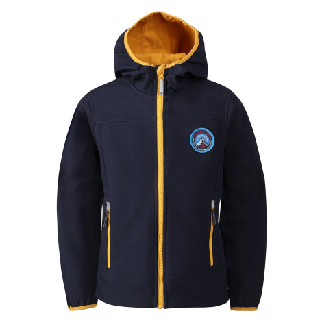 Children's softshell jacket ALPINE PRO OMANO mood indigo