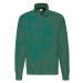 Green Men's Sweatshirt Lightweight Sweat Jacket Fruit of the Loom