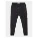 Calvin Klein Jeans Teplákové nohavice IB0IB01600 Čierna Regular Fit