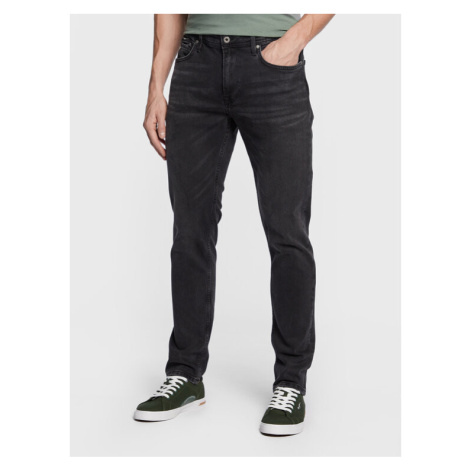 Pepe Jeans Džínsy Hatch PM206323 Čierna Slim Fit