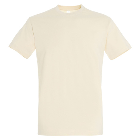 SOĽS Imperial Pánske tričko s krátkym rukávom SL11500 Cream