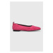 Semišové baleríny Vagabond Shoemakers DELIA ružová farba, 5307.240.46