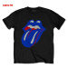 The Rolling Stones tričko Blue & Lonesome Classic Tongue Čierna