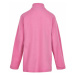 COLOR KIDS-Fleece pulli, Solid-Fuchsia Pink Ružová