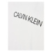 Calvin Klein Jeans Mikina Institutional Logo IU0IU00163 Biela Regular Fit
