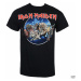 Tričko metal ROCK OFF Iron Maiden Wasted Years Čierna