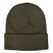 L-Merch Pletená čiapka C1456 Olive Green