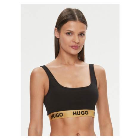 Hugo Podprsenkový top Sporty Logo 50480172 Čierna Hugo Boss