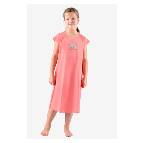 Dievčenské pyžamo Gina 29012P - bavlna Svetločervená
