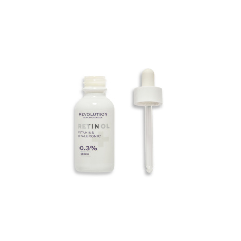 Revolution Skincare 0.3% Retinol with Vitamins & Hyaluronic Acid sérum
