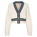 Tommy Hilfiger Kardigán - ICON CABLE V-NK CARDIGAN biely