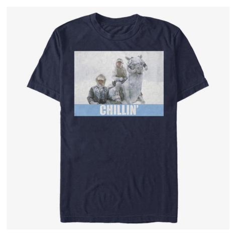 Queens Star Wars: Classic - Chillin Unisex T-Shirt Navy Blue