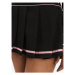 Juicy Couture Plisovaná sukňa Aluna JCSGS223416 Čierna Regular Fit