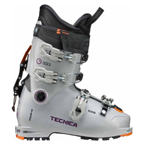 Tecnica ZERO G TOUR W Dámska skialpová obuv, sivá, veľkosť