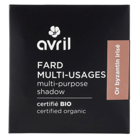 Avril  Certified Organic Eyeshadow - Or Byzantin Irisé  Očné tiene & podkladové bázy Zlatá