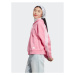 Adidas Mikina Future Icons 3-Stripes Full-Zip Hoodie IB8516 Ružová Loose Fit