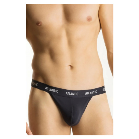 Sexy slipy Atlantic MP-1571/24 jockstrap Tmavomodrá