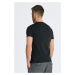 TRIČKO GANT SLIM SHIELD V-NECK T-SHIRT BLACK