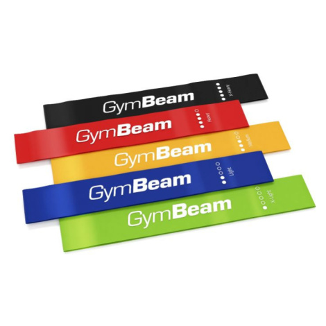 Gymbeam set posilňovacích gum resistance 5 mix