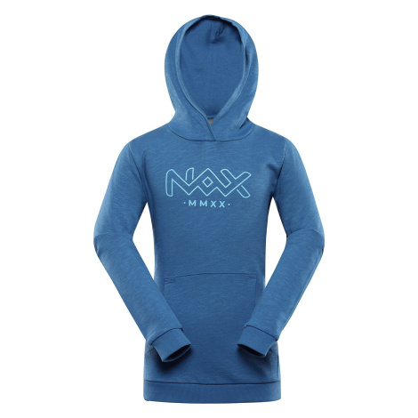 Children's sweatshirt nax NAX COLEFO vallarta blue
