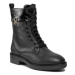 Calvin Klein Outdoorová obuv Rubber Sole Combat Boot W/Hw HW0HW01717 Čierna