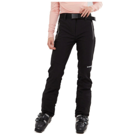 Dámske lyžiarske softshellové nohavice FUNDANGO Galena Softshell Pants-890-black 2HAD102