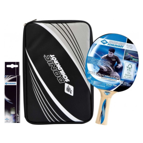Hnedé vybavenie pre stolný tenis (ping pong)