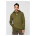 Lost Youth Rose Hoody Olive