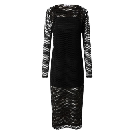 EDITED Pletené šaty 'Zuleika'  čierna