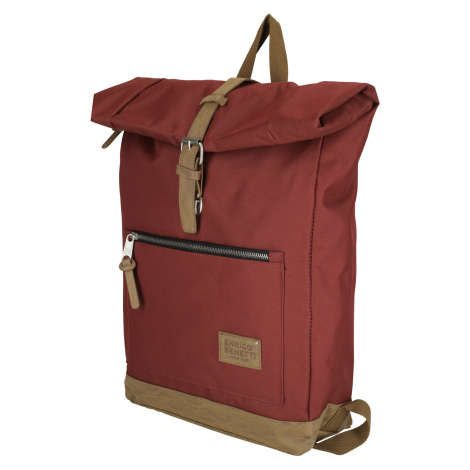 Enrico Benetti Santiago 15" Notebook Backpack Bordeaux 18 L EB-46215007