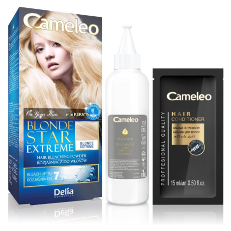 Delia Cosmetics Cameleo Blonde Star Extreme zosvetľujúci púder s keratínom