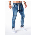 Men's jeans joggers P551 - svetlo nebesko modrá