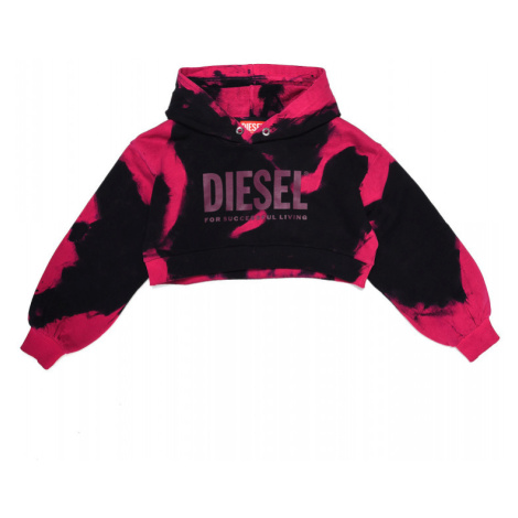 Mikina Diesel Skralogot&D Sweat-Shirt Červená