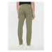 Aeronautica Militare Chino nohavice 241PA1597CT3293 Zelená Regular Fit