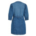 VILA Košeľové šaty 'RITTAS'  modrá