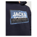 Jack&Jones Junior Mikina Logan 12254120 Tmavomodrá Standard Fit