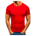 Men's T-shirt without print 0001 - red