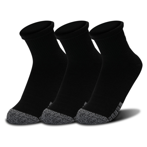 Under Armour Heatgear Quarter 3-Pack Black