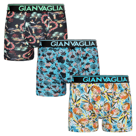 3PACK Men's Boxers Gianvaglia Multicolor