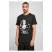 White samurai t-shirt black