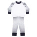 Larkwood Detské pyžamo LW072 Navy Stripe
