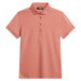 J.Lindeberg Tour Tech Womens Burnt Coral Polo košeľa