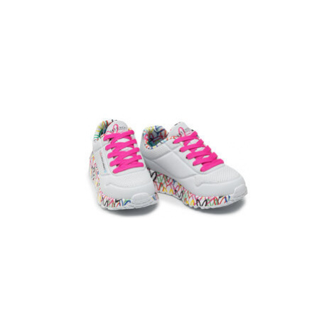 Skechers Sneakersy Lovely Luv 314976L/WMLT Biela